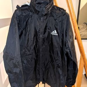 🆓 Adidas raincoat/ shell jacket